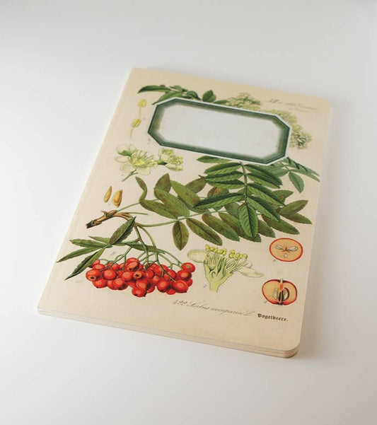Libreta - Cuaderno botánico - Serbal