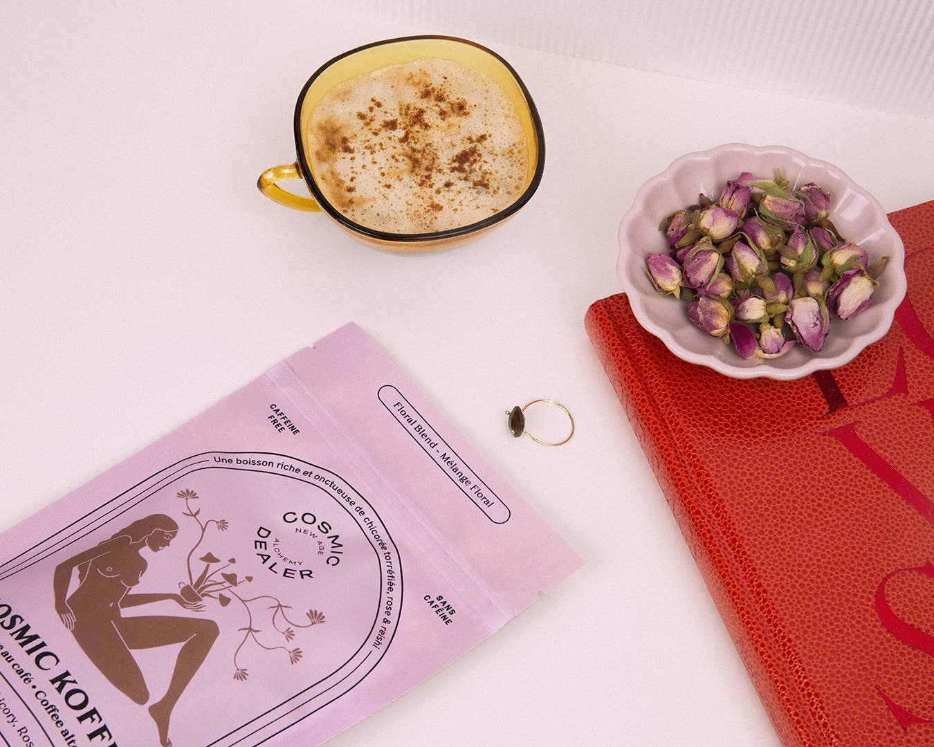 Café a base de hierbas: Rose + Reishi