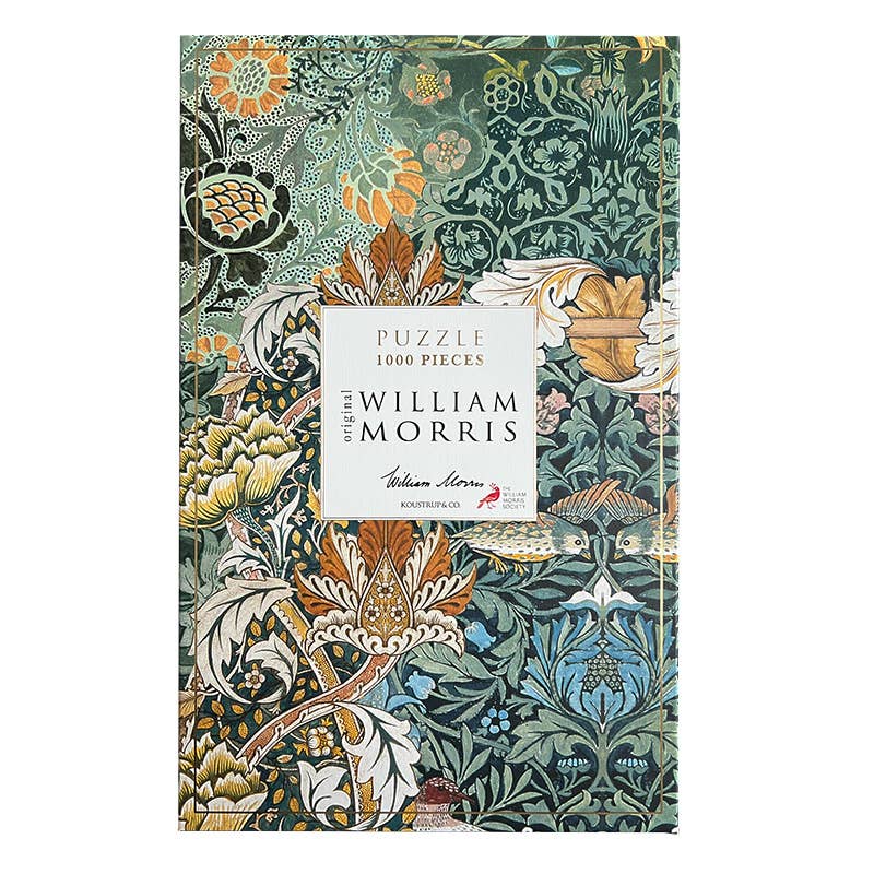 Puzzle William Morris Original - 1000 piezas - Fabricado en Europa