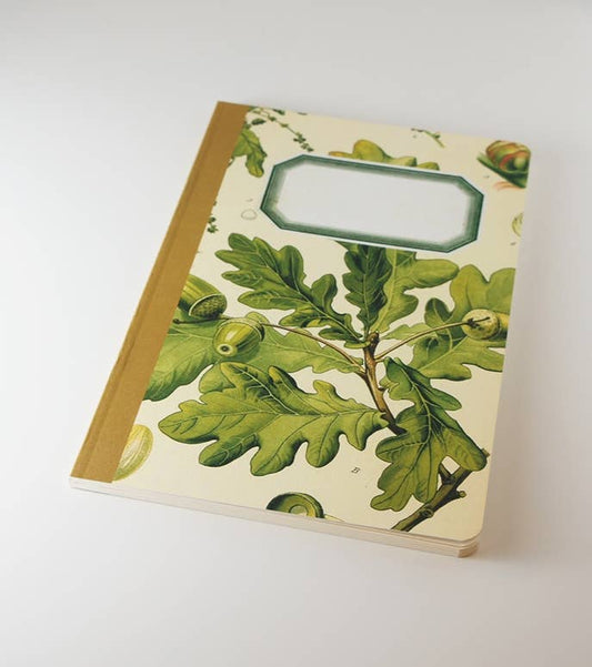 Libreta - Cuaderno botánico - Roble