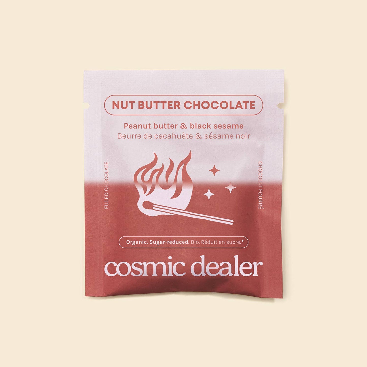 Chocolates de doble capa con cremas de frutos secos – Crema de cacahuete y tahini