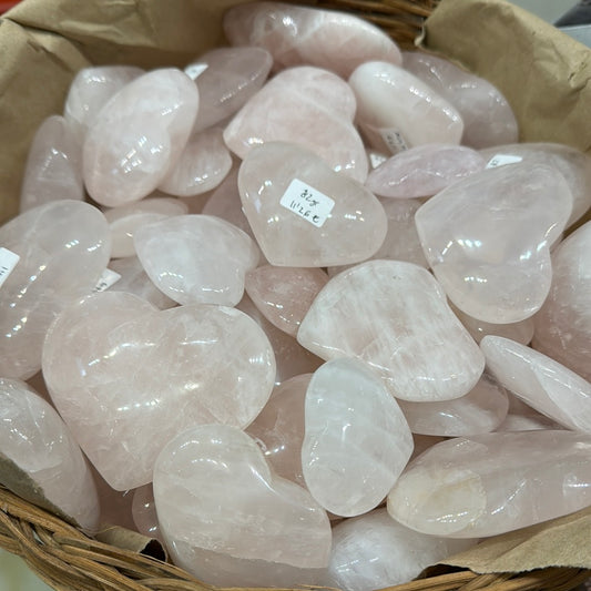 Corazón cuarzo rosa