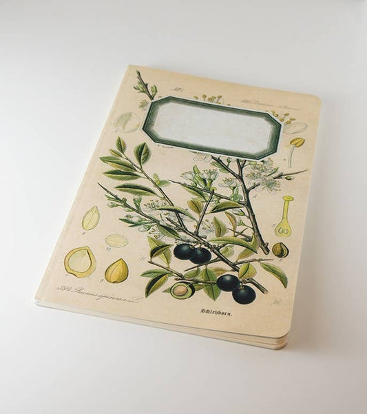 Libreta - Cuaderno botánico - Endrino