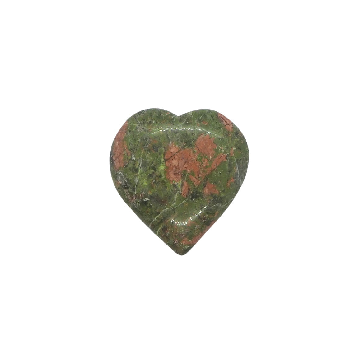 Corazón jaspe unakita