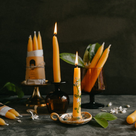 NEROLÍ Corta y mediana  15gr (Vela ritual Naranja: Creatividad)