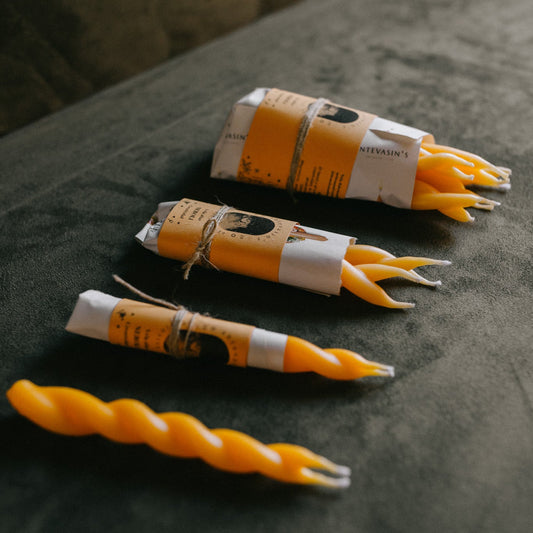 NEROLÍ corta y  trenzada 13gr/15gr (Vela ritual Naranja: Creatividad)