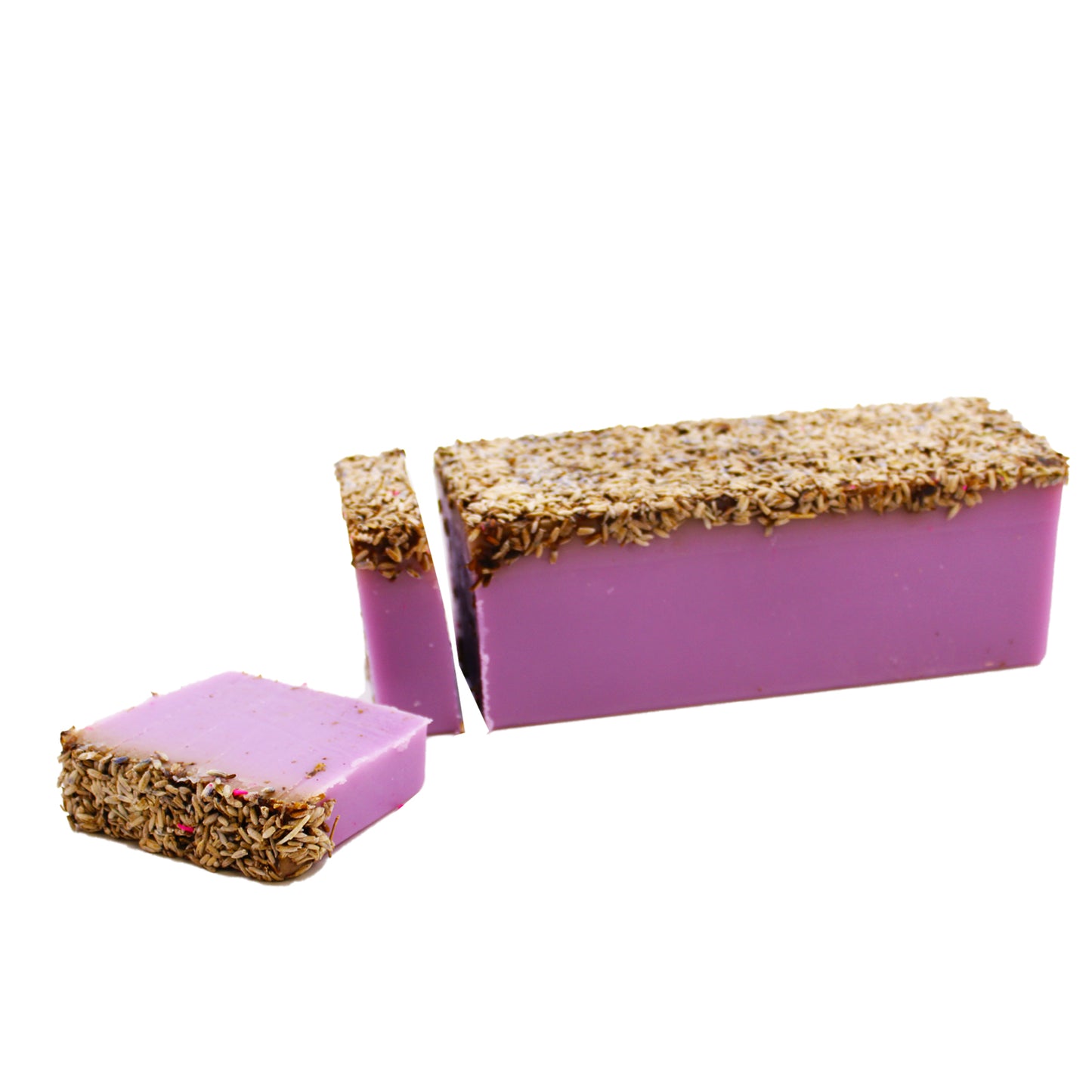 Jabón artesano lavanda glicerina (Relajante)