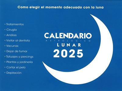 Calendario Astrológico Lunar 2025