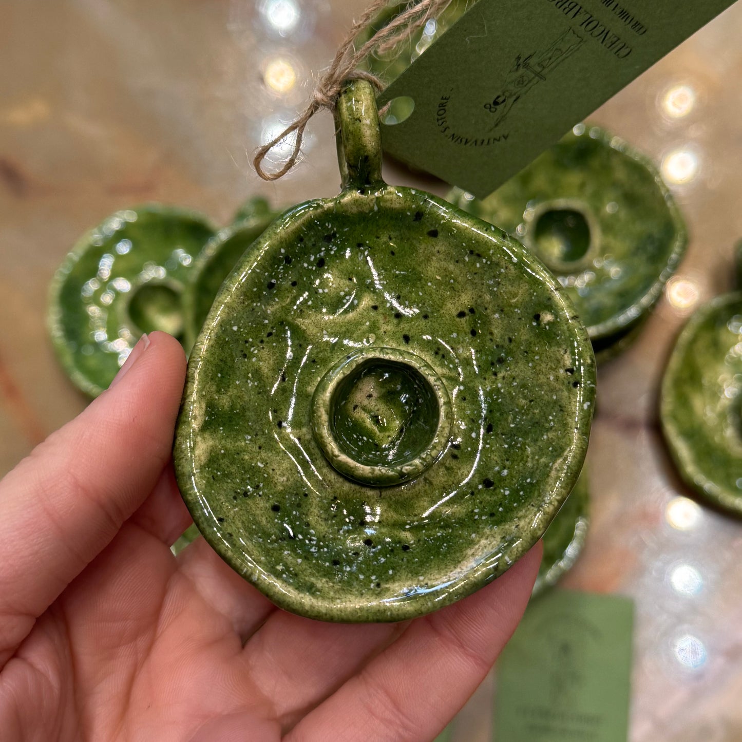 Cuencolabro verde: Musgo de bosque mediterráneo