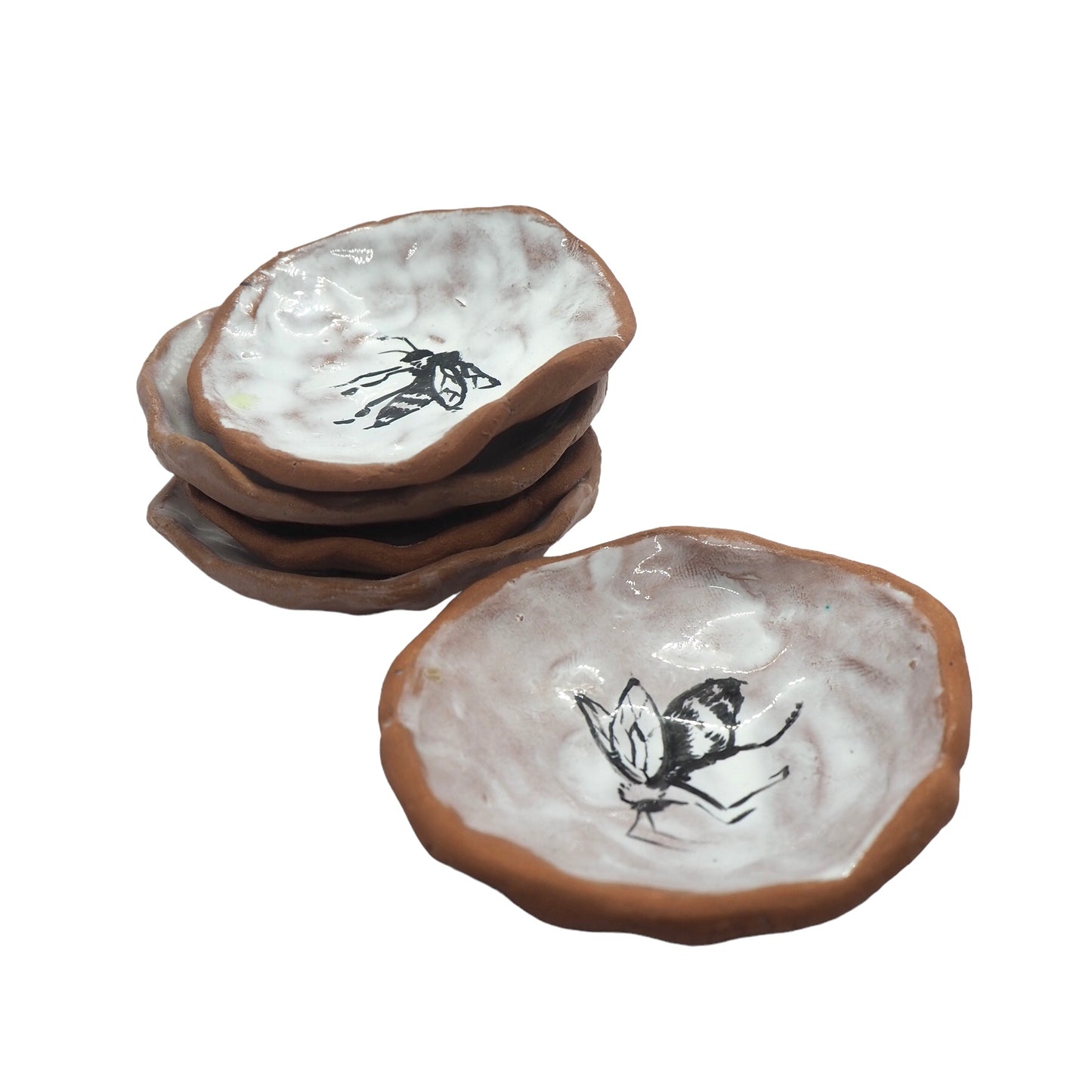 Pack Velas de miel y cuenco cerámica