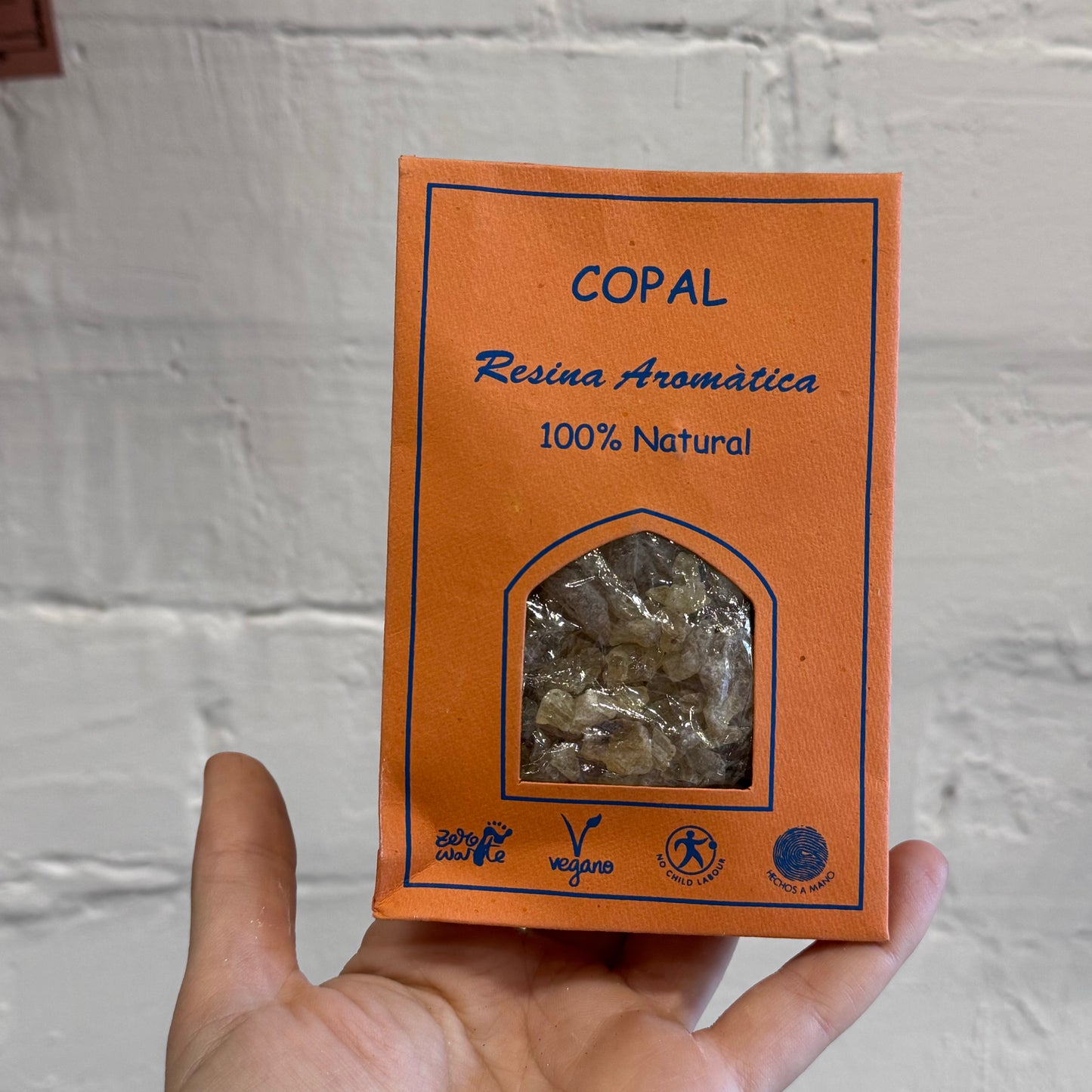 Resina incienso 100% natural COPAL BLANCO