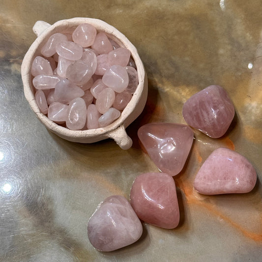 Rodado cuarzo Rosa