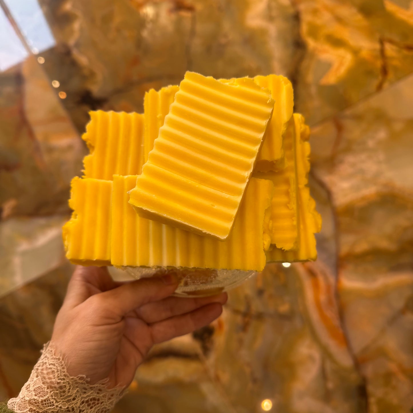 Jabón artesano limón (🍋felicidad)