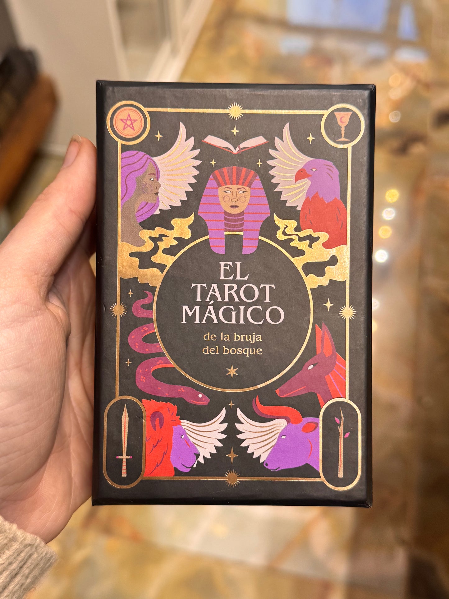 El tarot mágico de la bruja del bosque
