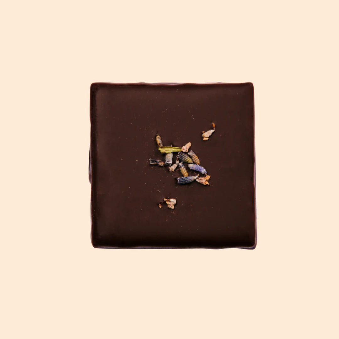 Chocolate suelto (1unidad) de Lavanda salvaje & Macadamia