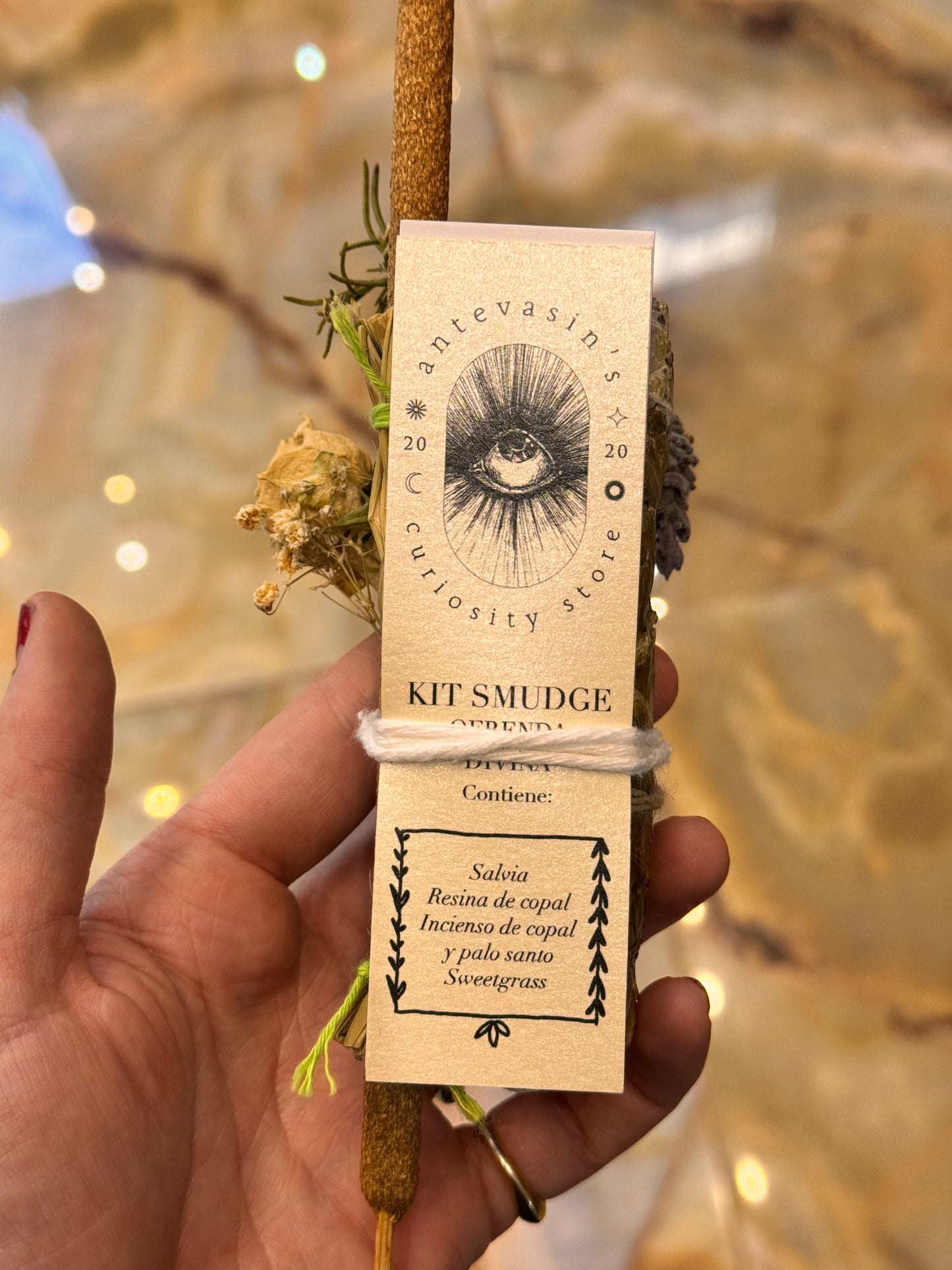 Kit smudge Salvia y Copal - OFRENDA DIVINA -