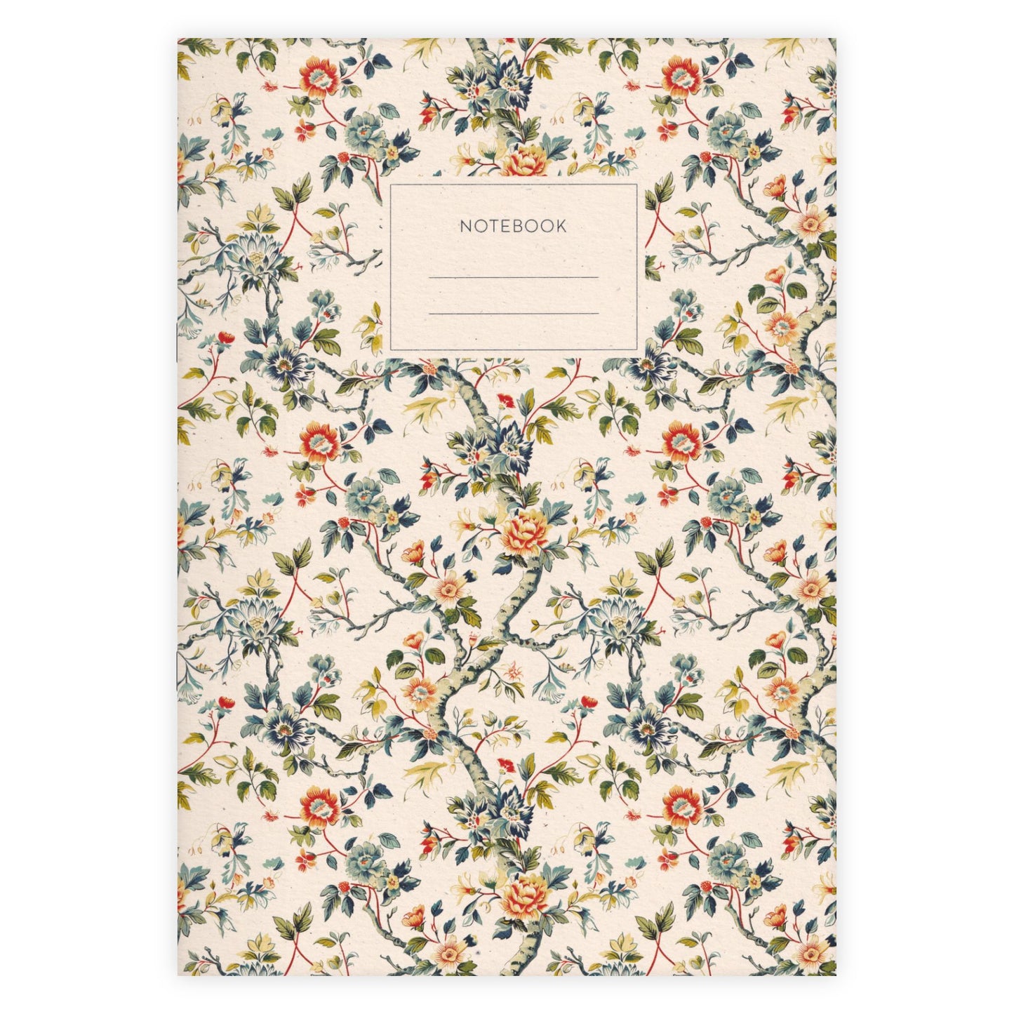 Libreta A4 con Diseño de Estilo Chinoiserie