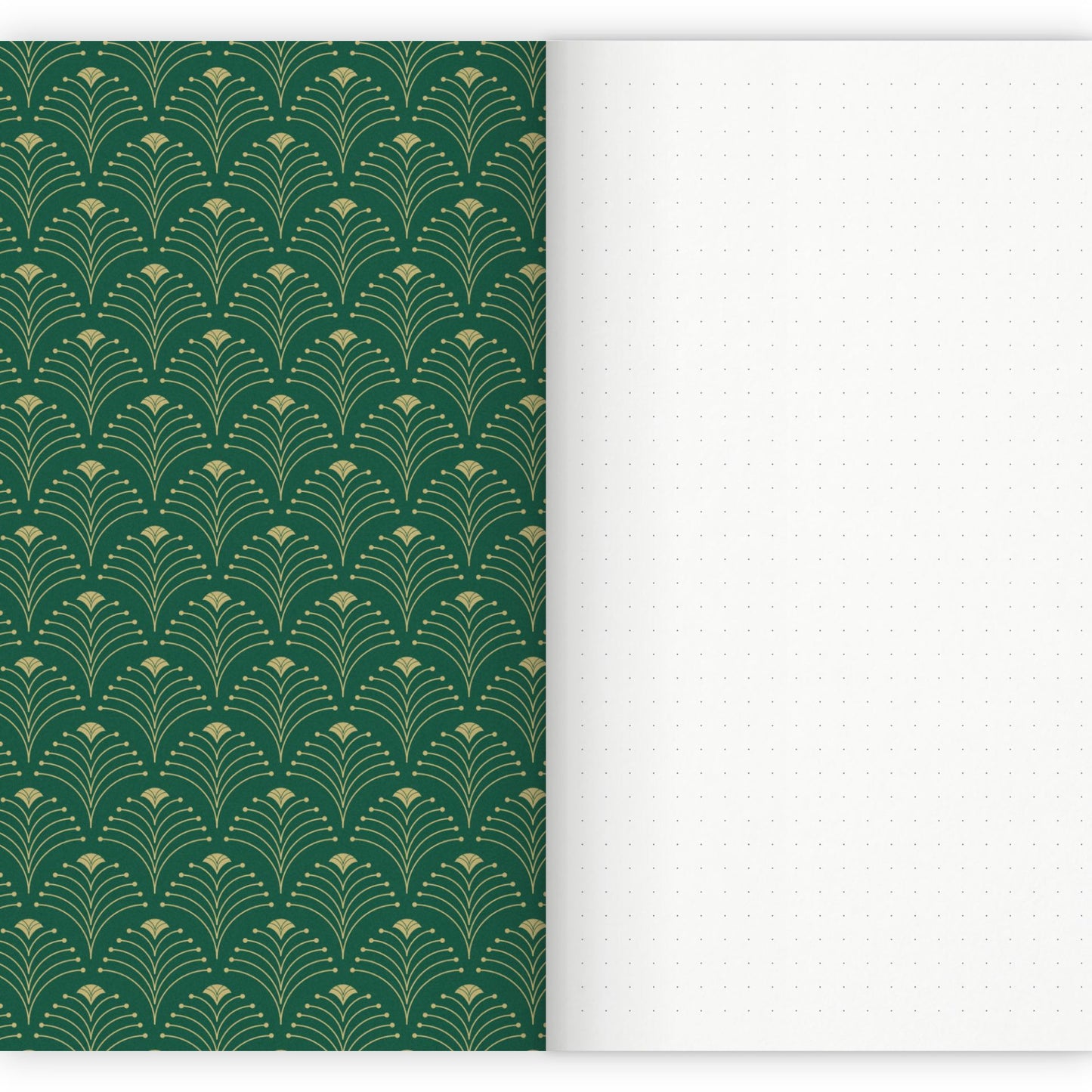 Libreta A5 con diseño Art Decó
