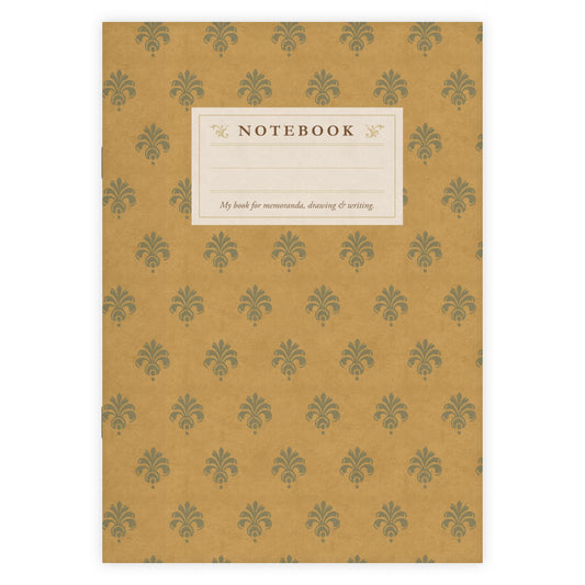 Libreta A5 con Patrón floral