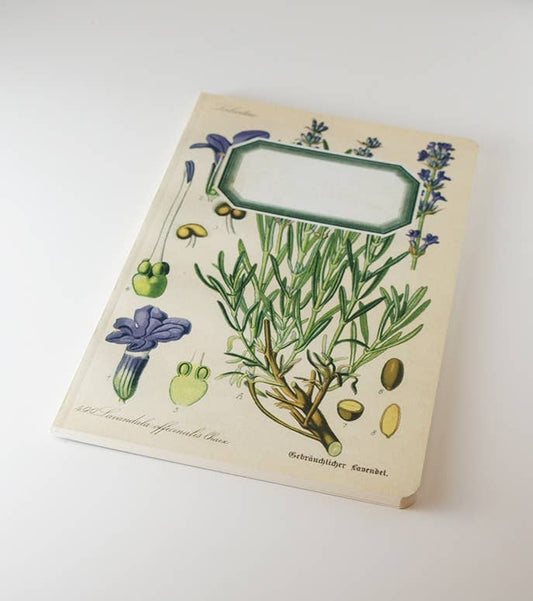 Libreta - Cuaderno botánico - Lavanda
