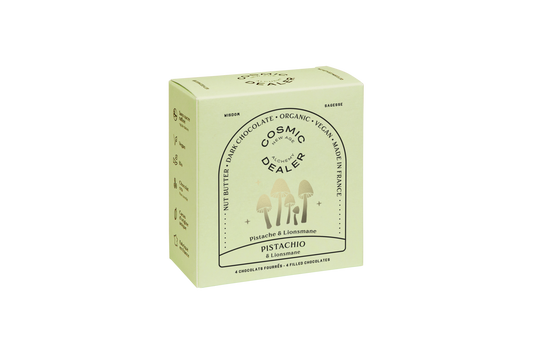 Caja 4 Chocolates de Pistacho & Lion’s Mane