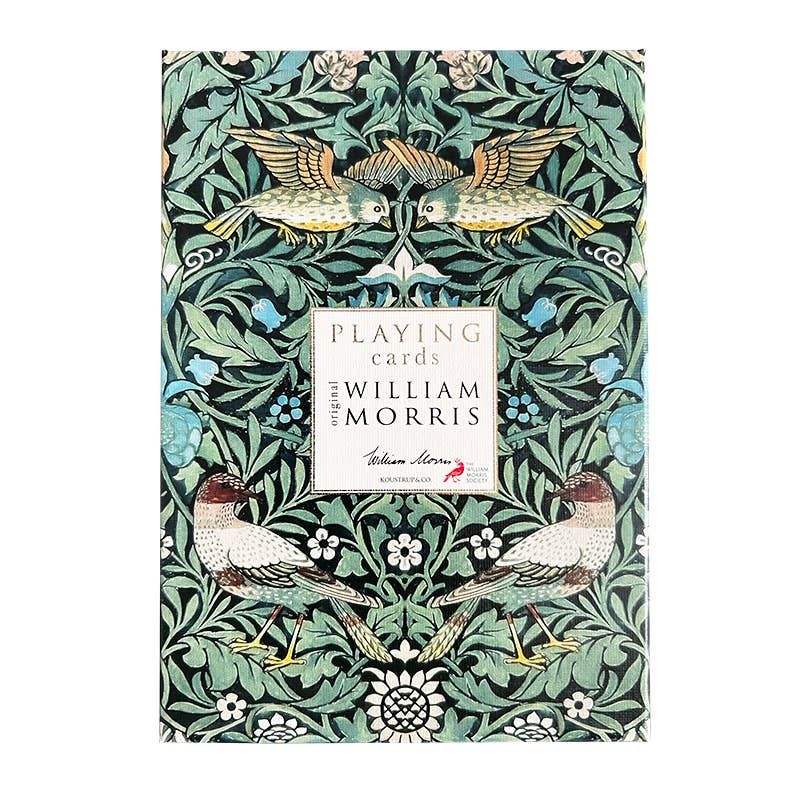 CARTAS DE PUENTE/ NAIPES - William Morris Bird - Paquete de 2