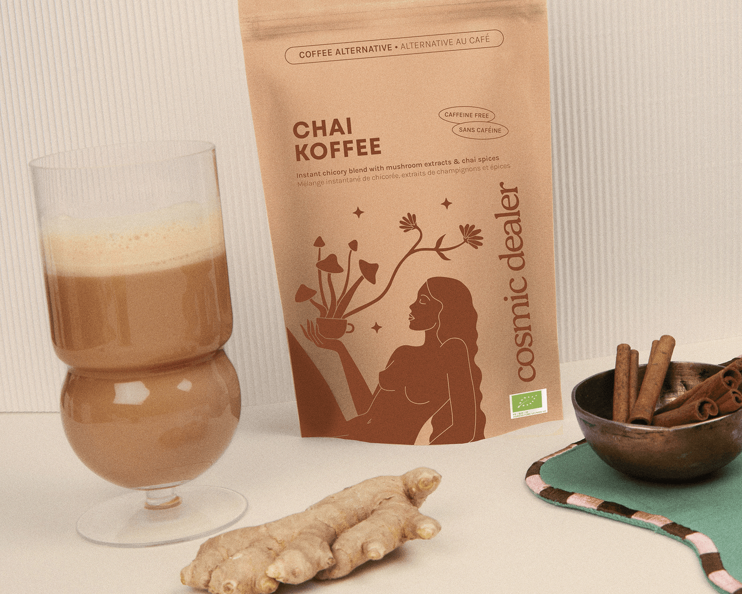 Chaï Koffee: Alternativa de café con hongos adaptógenos