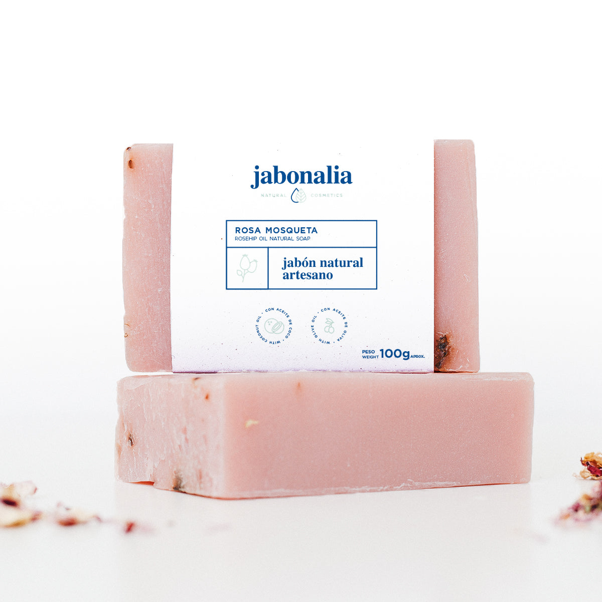Jabón artesano Rosa Mosqueta 1 gr