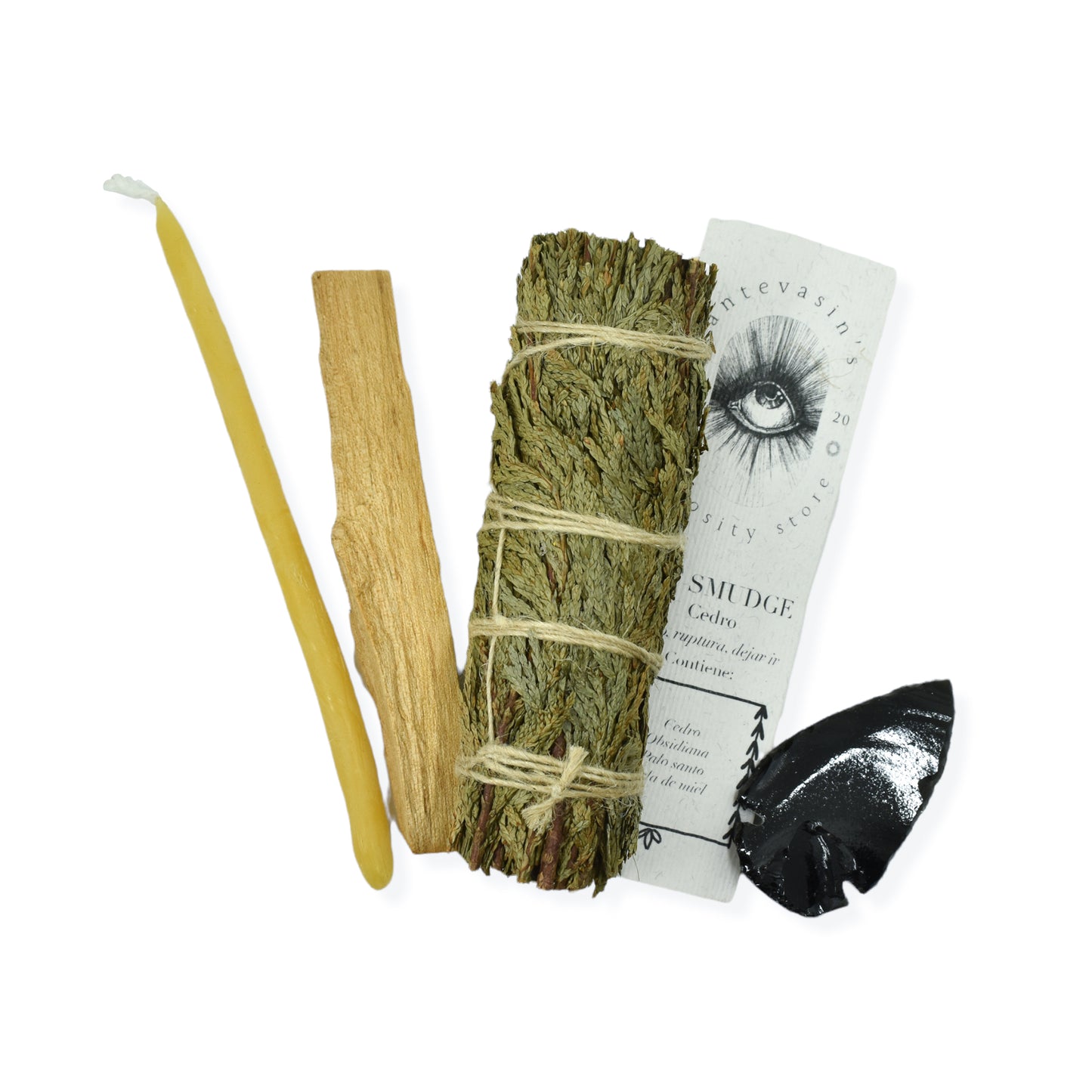 Kit smudge cedro -DEJAR IR-