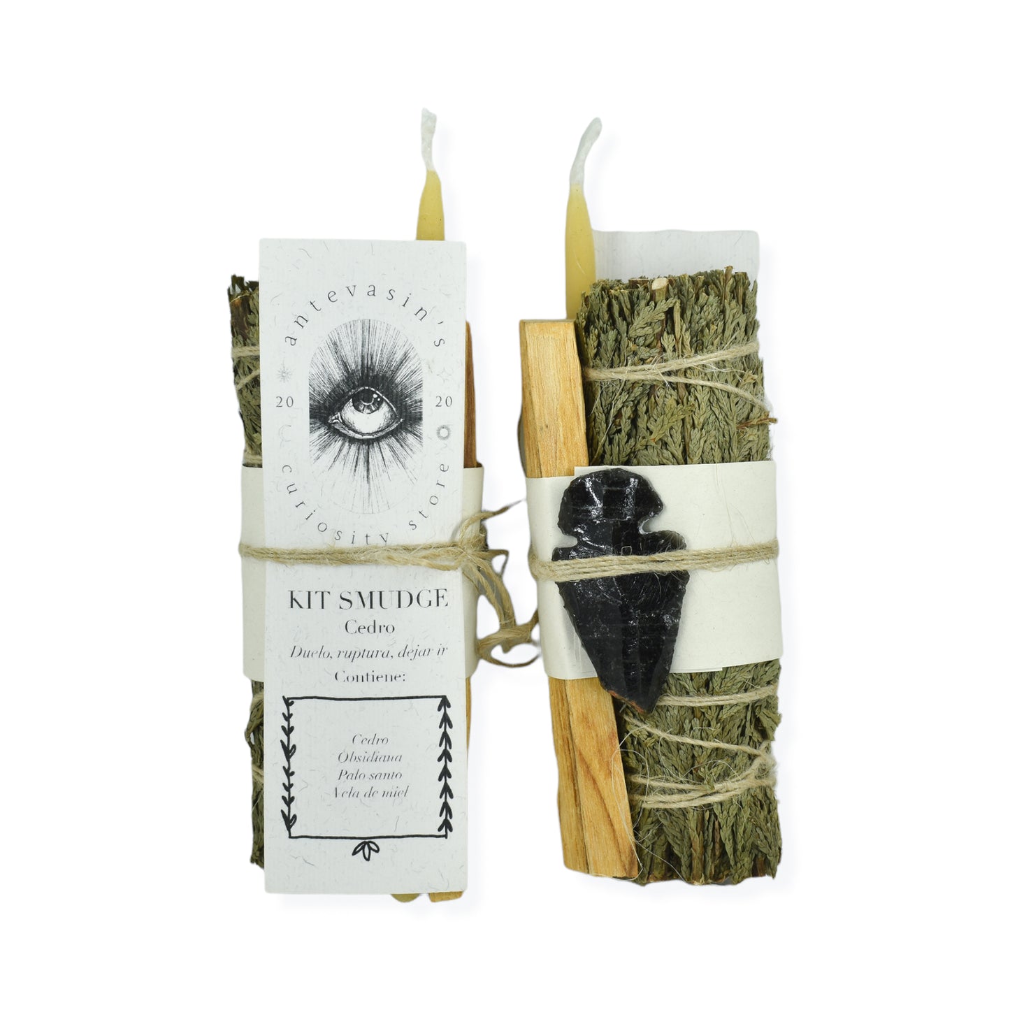 Kit smudge cedro -DEJAR IR-