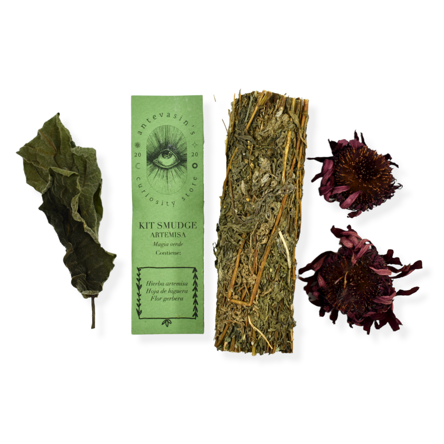 Kit sumudge Artemisa -Magia verde-