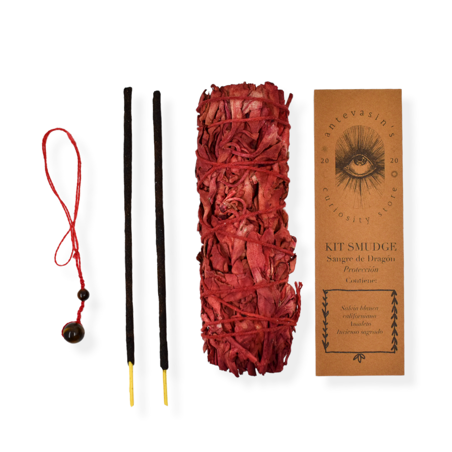 Kit smudge sangre de dragón 🐉 -PROTECCIÓN-