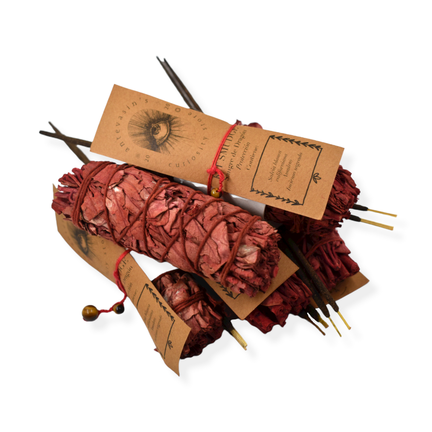 Kit smudge sangre de dragón 🐉 -PROTECCIÓN-