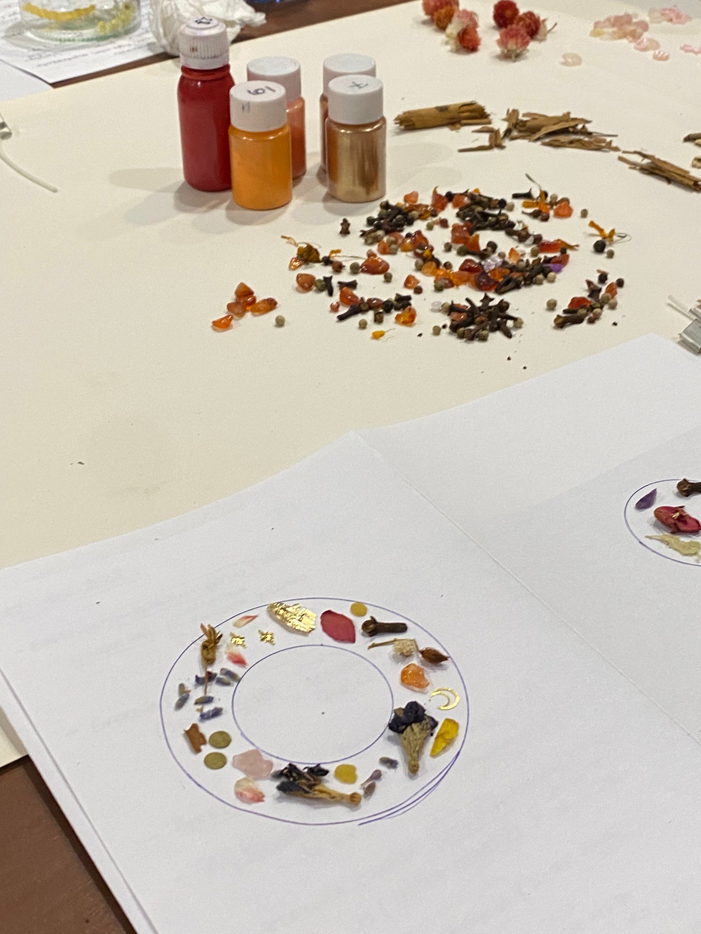 Taller de velas de cera de soja en tarro