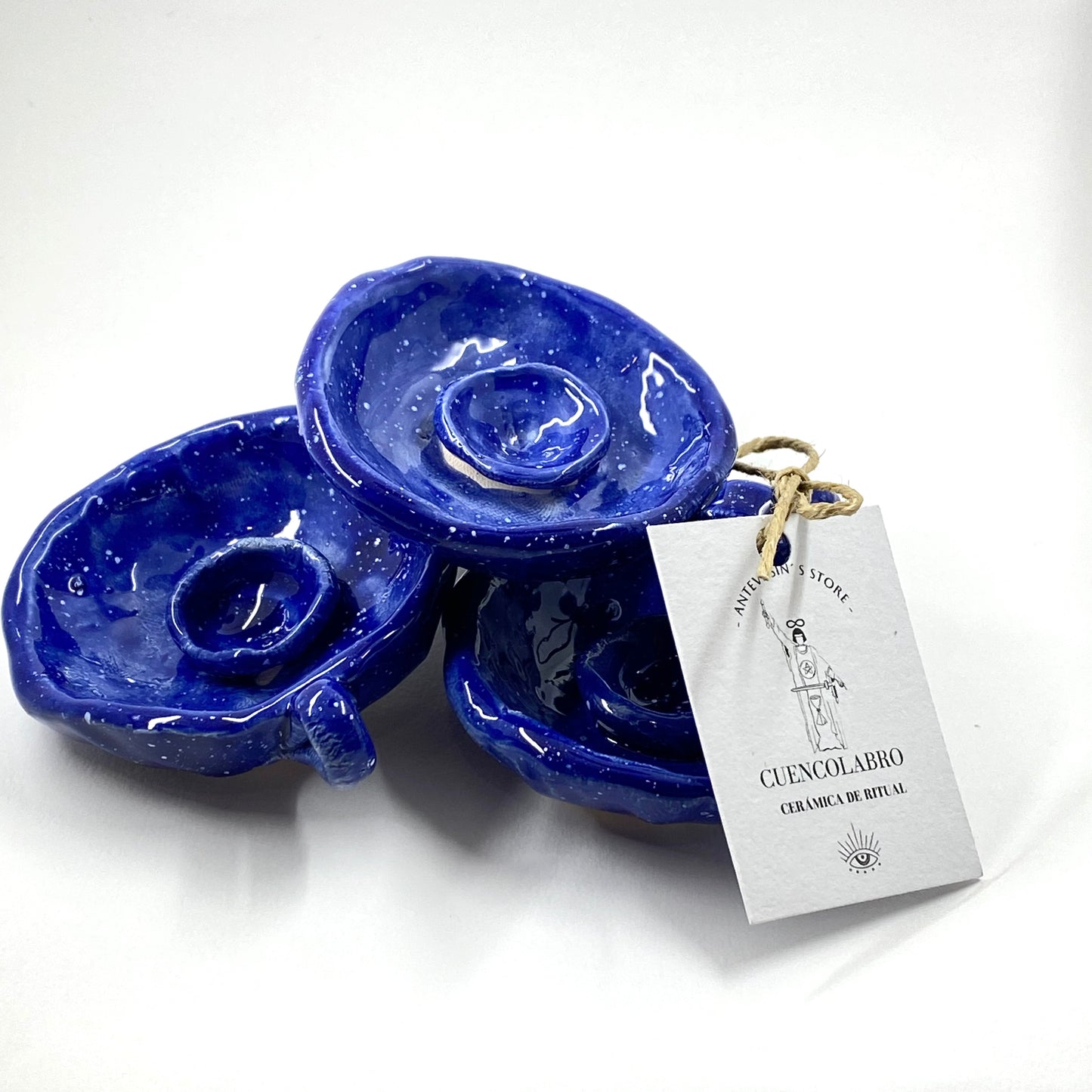 Cuencolabro Azul Micas blancas