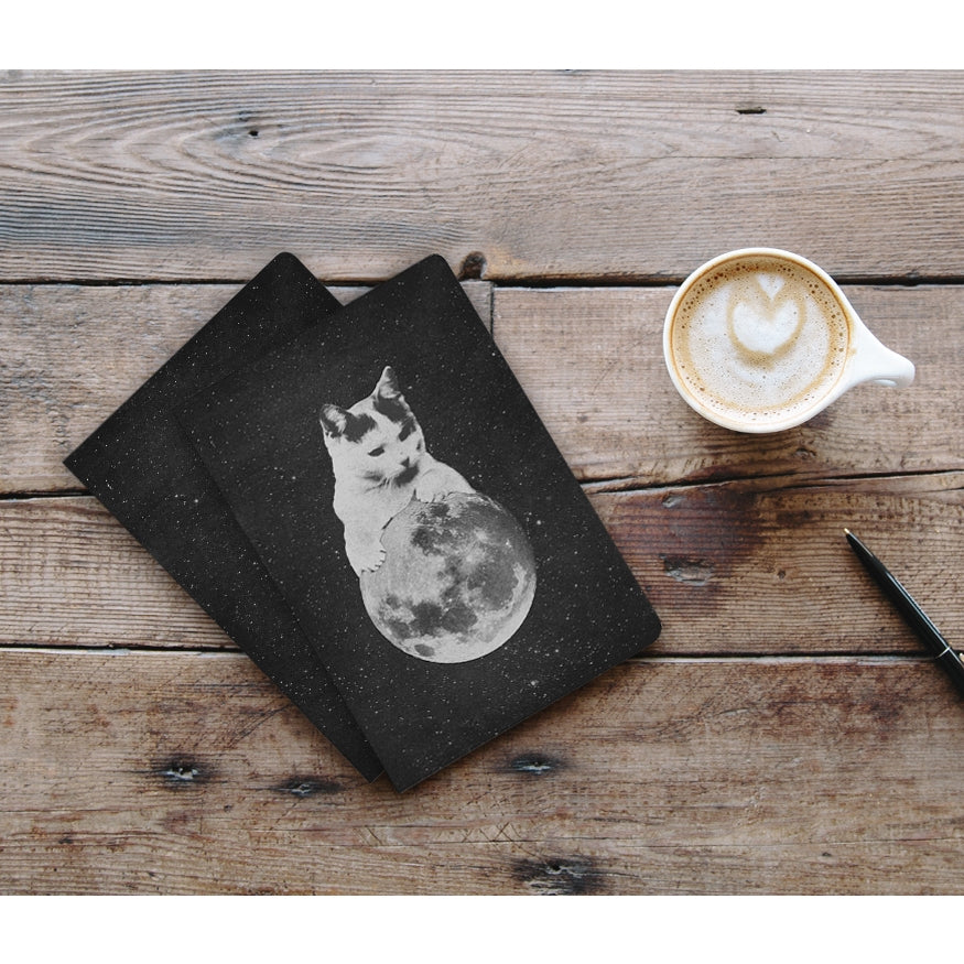 Cuaderno gato lunar
