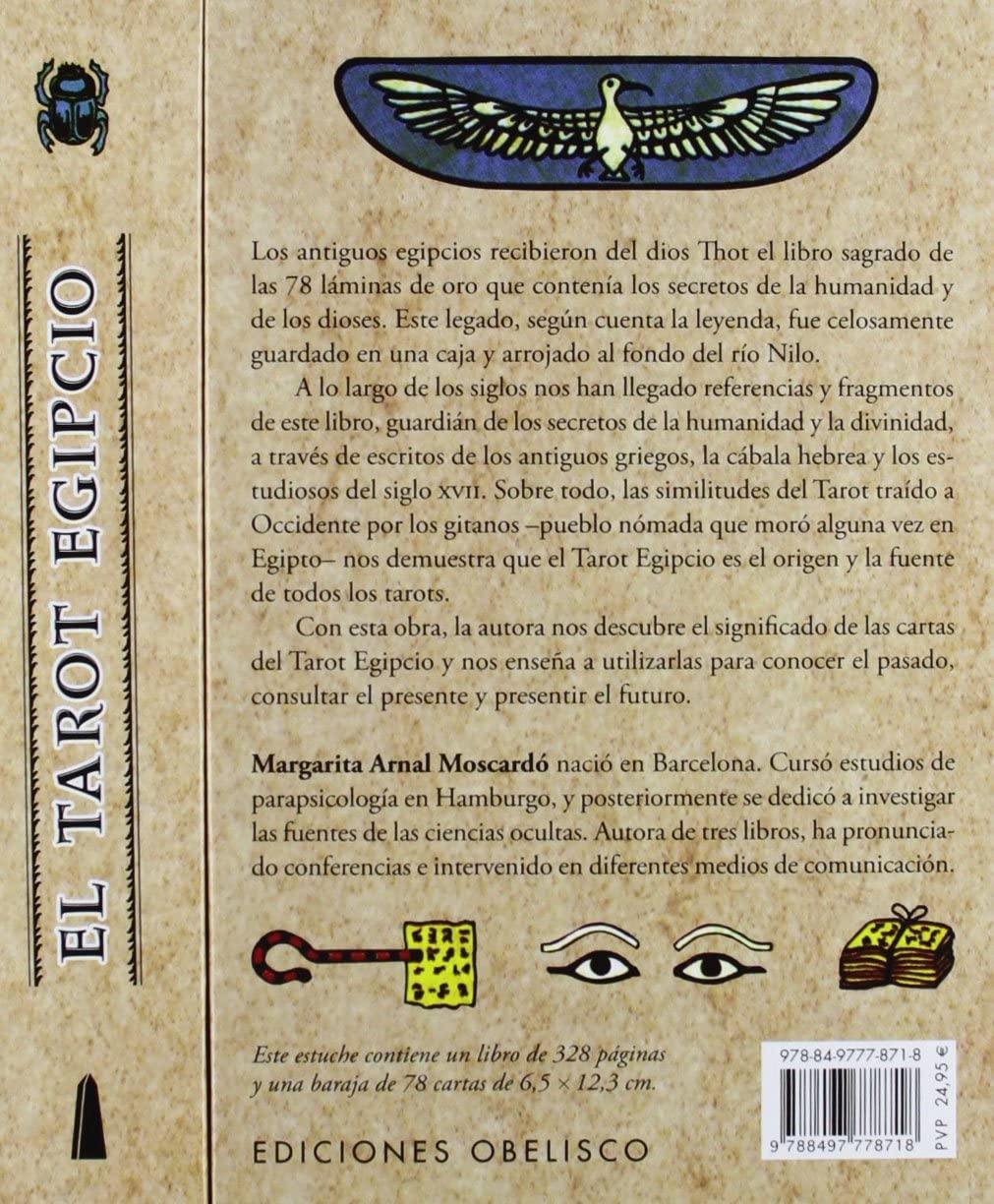El tarot egipcio + cartas - Antevasin's Store