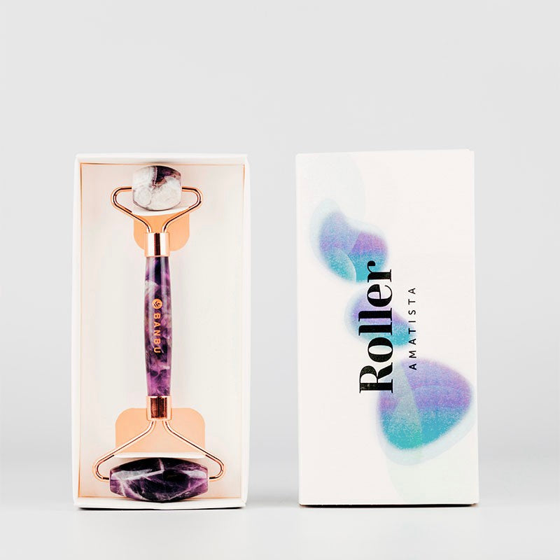 Roller facial de amatista