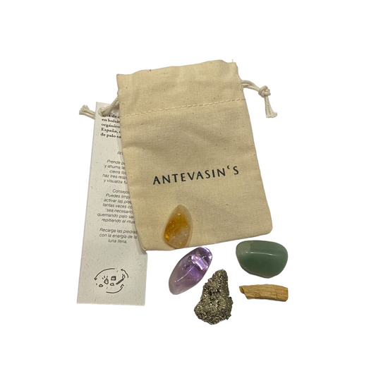Kit de piedras para abundancia y dinero