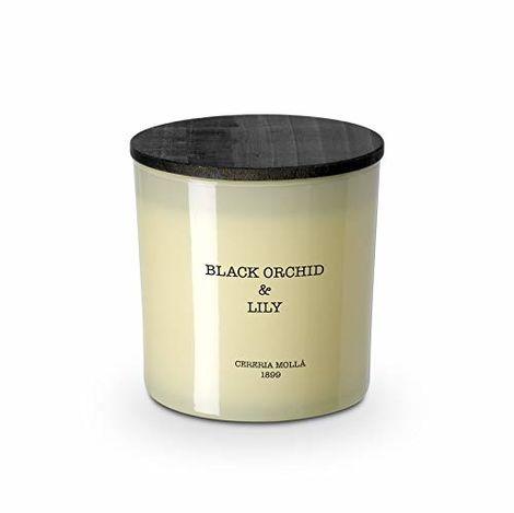 Vela black orchid & lily premium 230 gr - Antevasin's Store