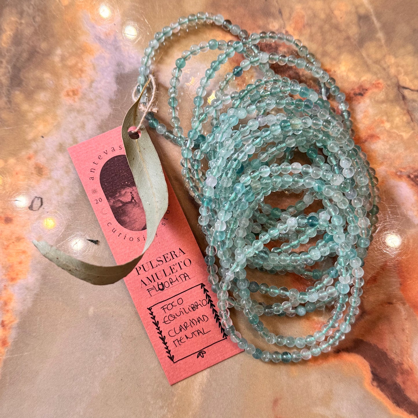 Pulsera fluorita