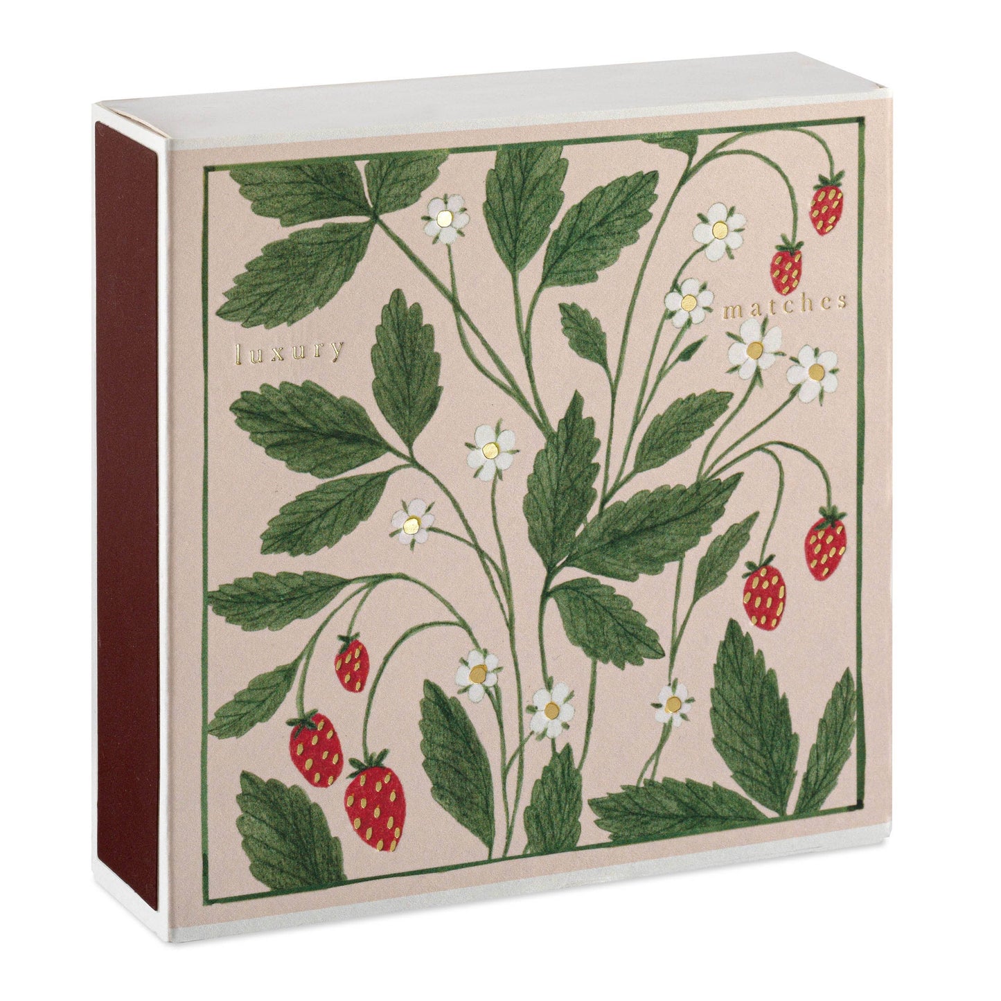 Caja cerillas gigante luxury- Fresas vintage