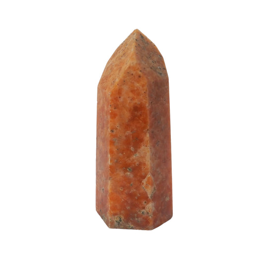 Obelisco de calcita naranja