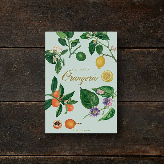 Carpeta de tarjetas Orangerie - 8 tarjetas con sobres (alemán)