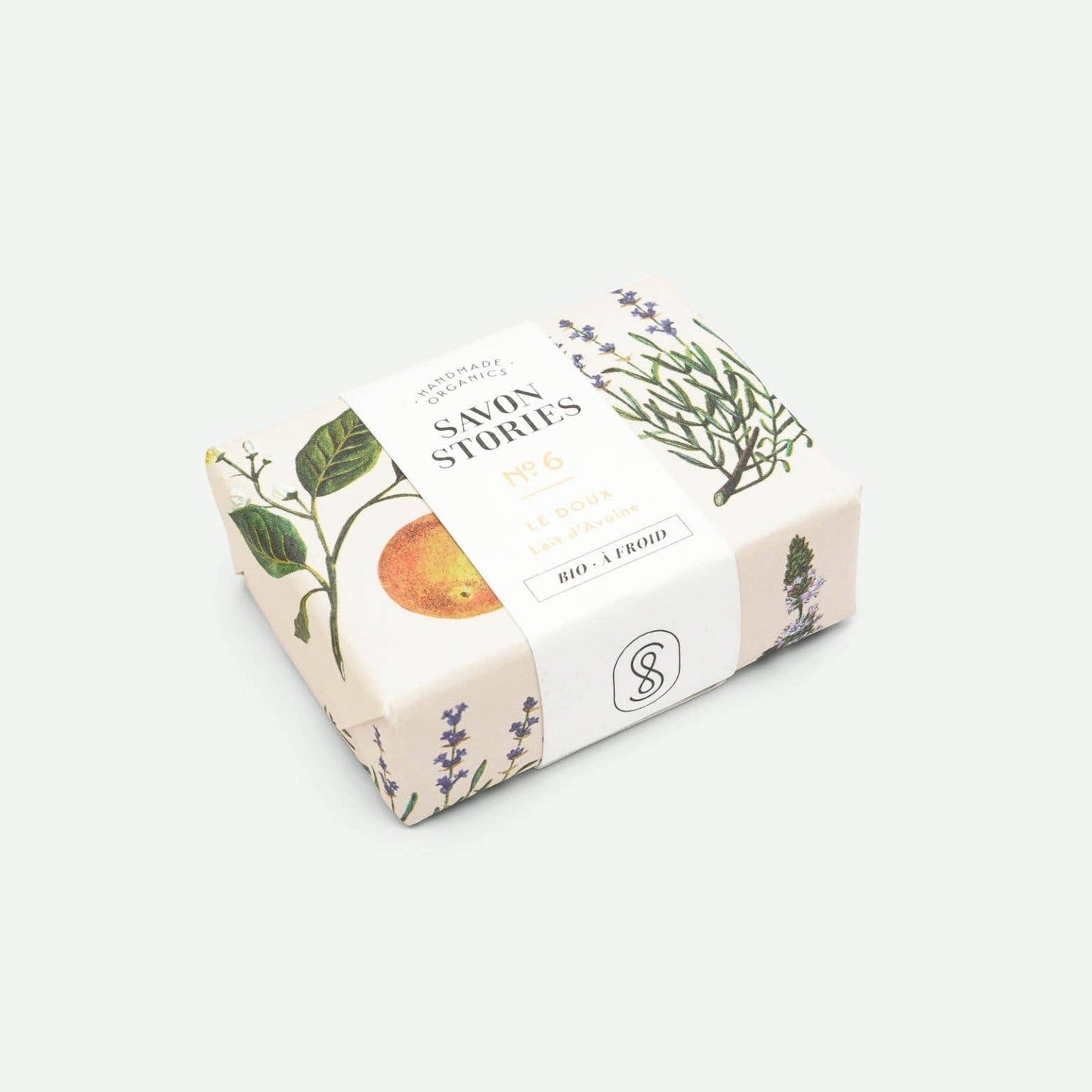 N°6 Jabón orgánico y natural con leche de avena Le Doux