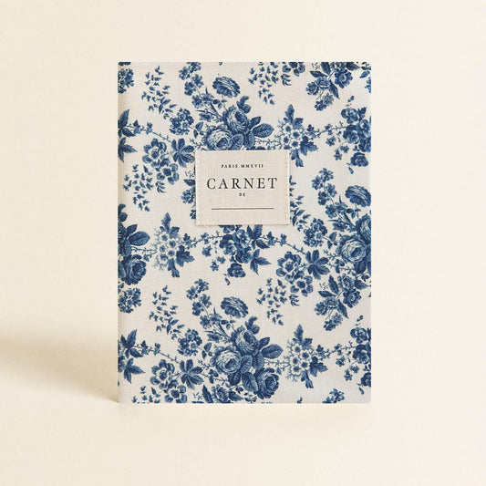 Cuaderno Flor Azul