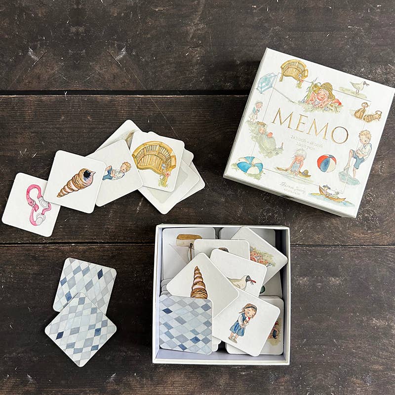 Juego de memoria – Diversión en la playa. Hecho en Europa.