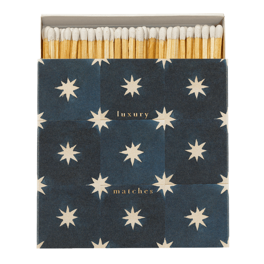 Navy Star Tile|Caja de cerillas