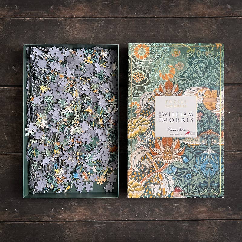 Puzzle William Morris Original - 1000 piezas - Fabricado en Europa