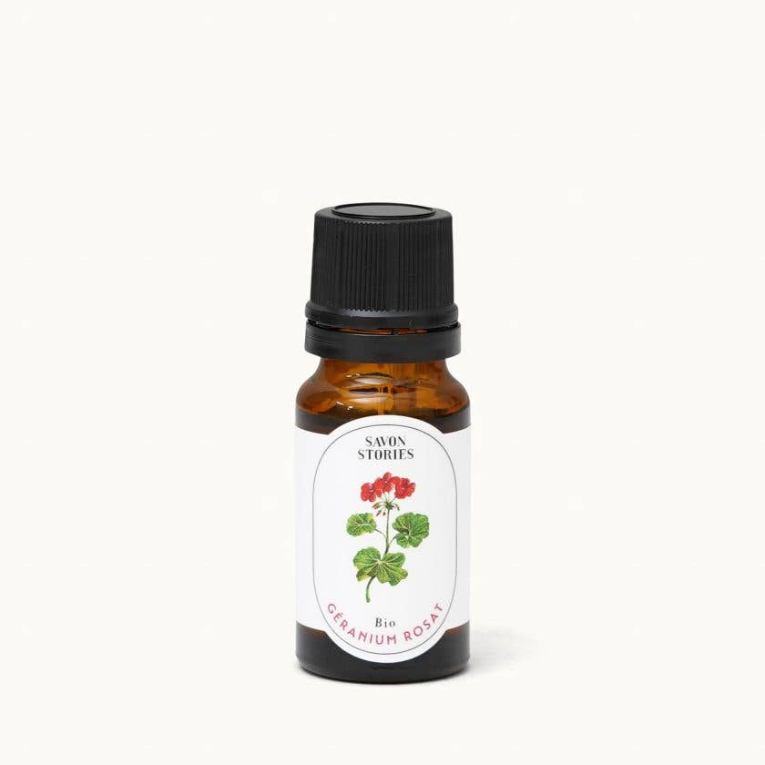 Aceite esencial orgánico
de Geranium Rose